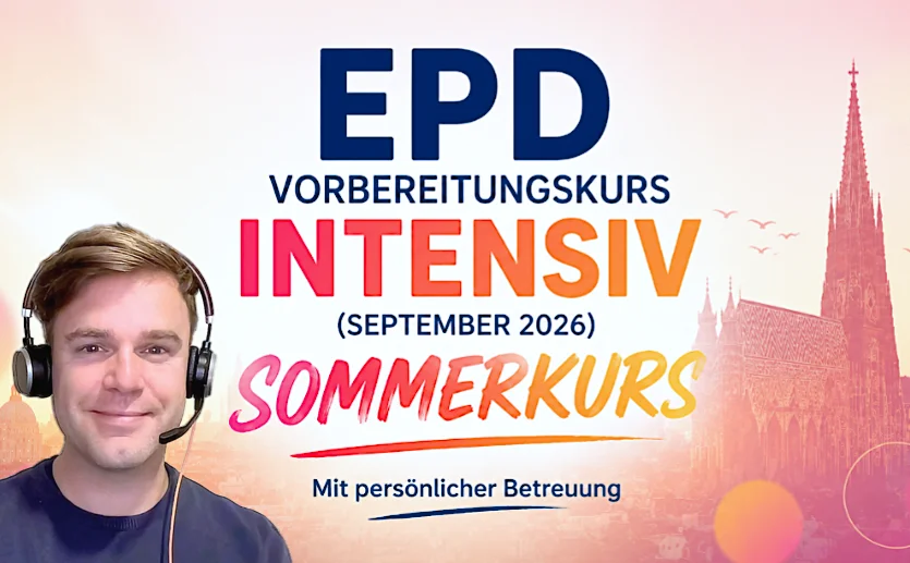 EPD-VORBEREITUNGSKURS INTENSIV (September 2026)